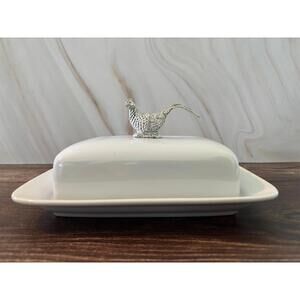 HARD TO FIND European Butter Dish